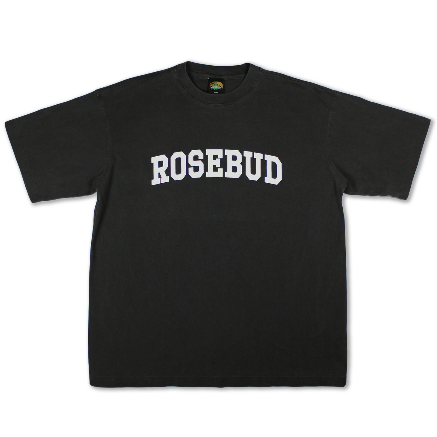 Mellow Varsity Tee // Washed Dark Grey