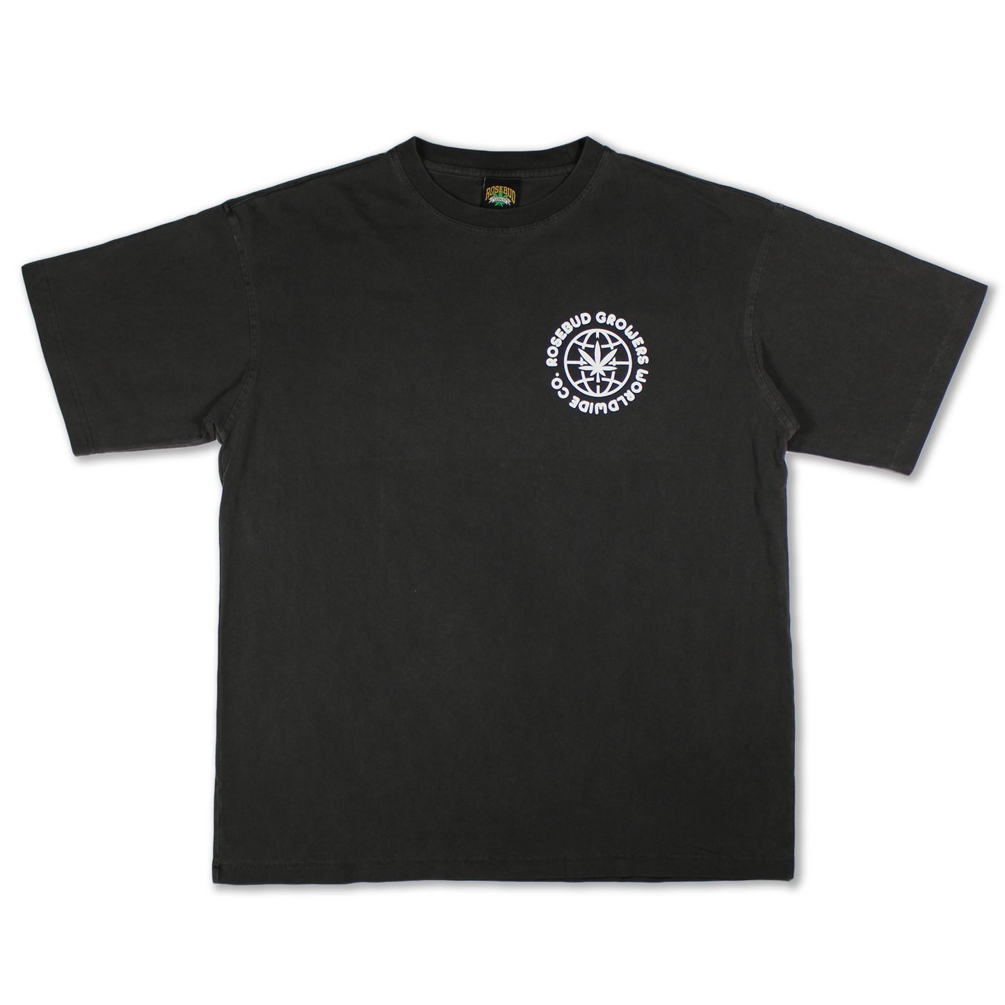 World Wide Tee // Washed Dark Grey