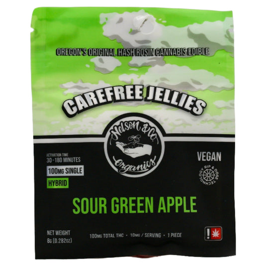 Carefree Gummies | Sour Green Apple