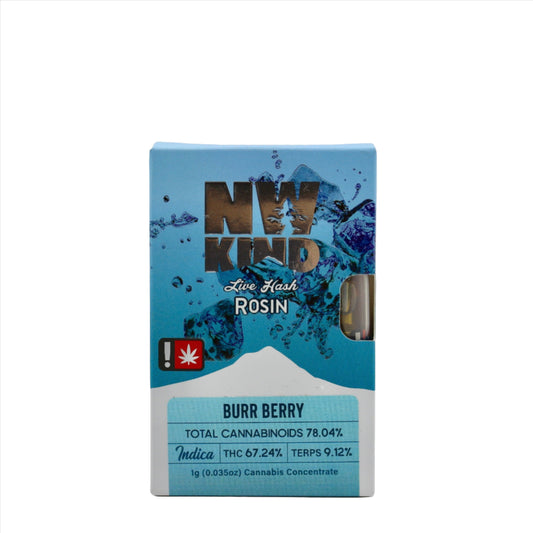 NW Kind | Burr Berry | 1g Live Hash Rosin