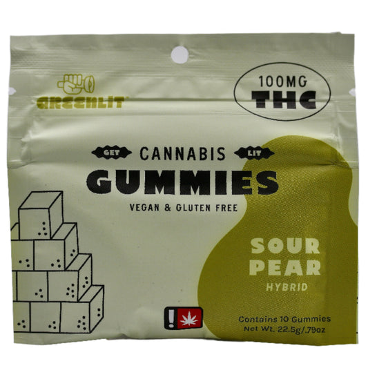 Greenlit | Sour Pear | 100mg