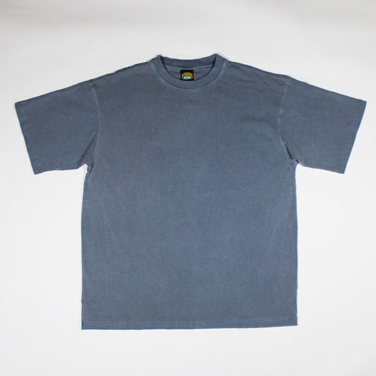 Washed Grey Blue Vintage Tee